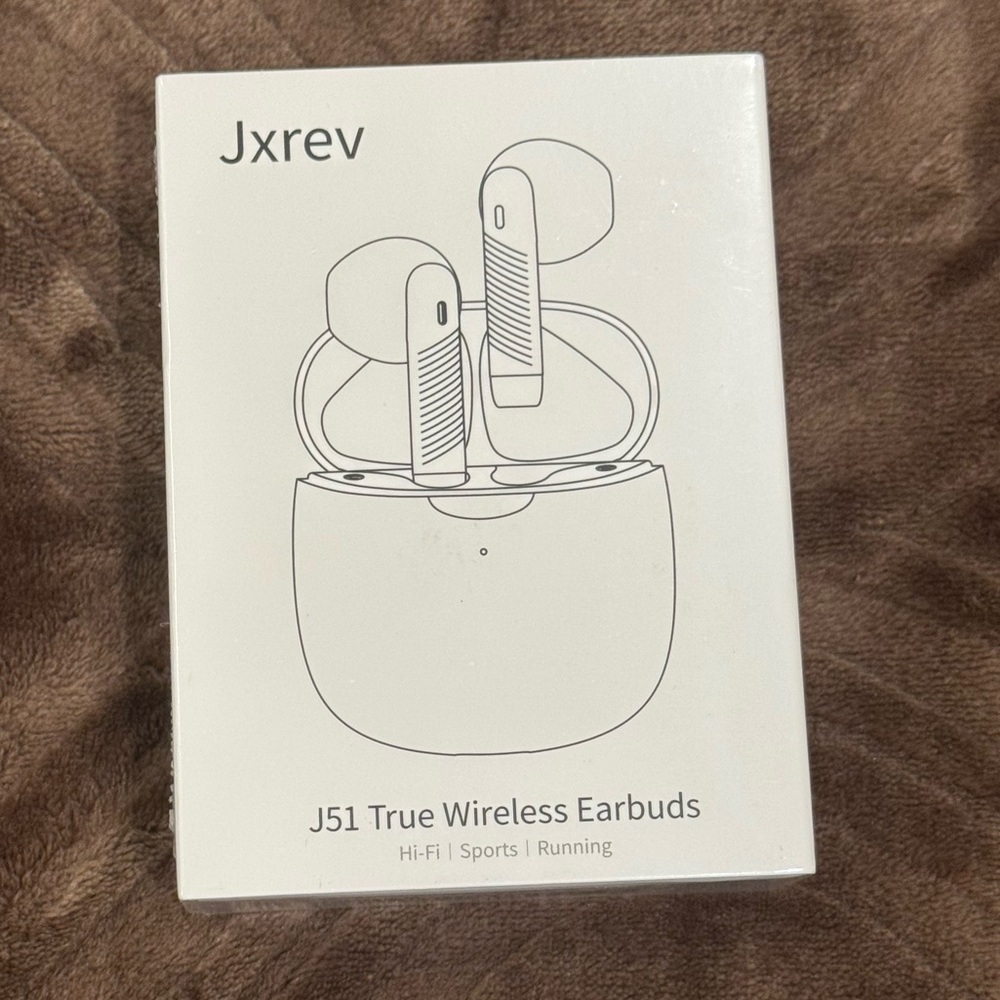 Jxrev J51 True Wireless Earbuds - White Sealed NIB